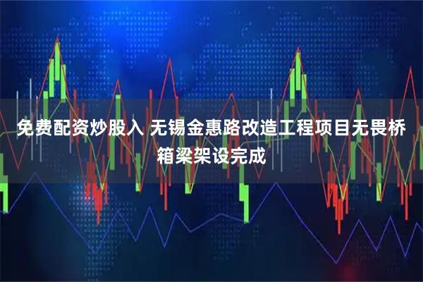 免费配资炒股入 无锡金惠路改造工程项目无畏桥箱梁架设完成